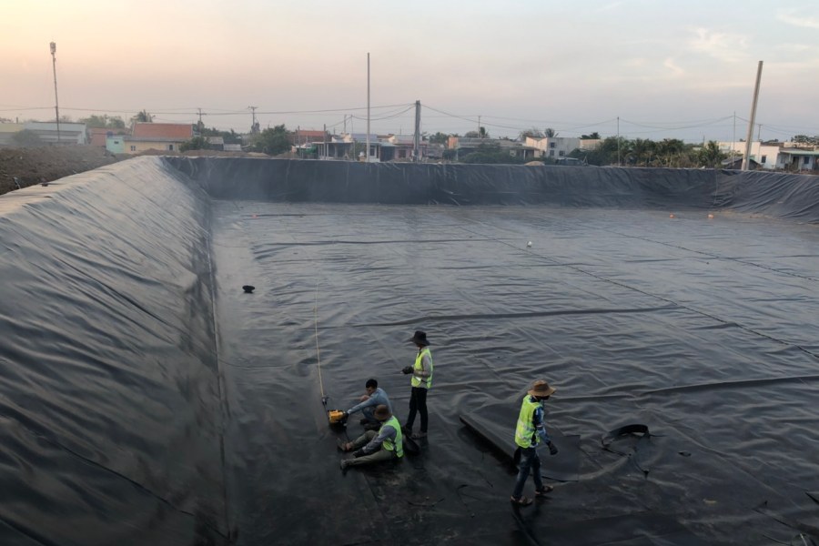 Lớp lót bảo vệ màng chống thấm HDPE rất cần thiết đối với nền nông nghiệp