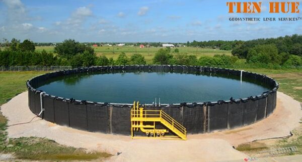 Hồ chứa nước có sử dụng màng HDPE